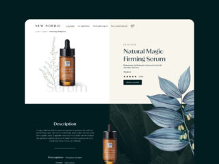 New Nordic – Un site immersif au service de la beauté